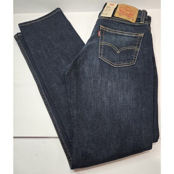 Levi's 511 Slim Stretch / Blue Jeans/ Slim Fit / Size 29x32 / 04511-1390 / New - Picture 1 of 10